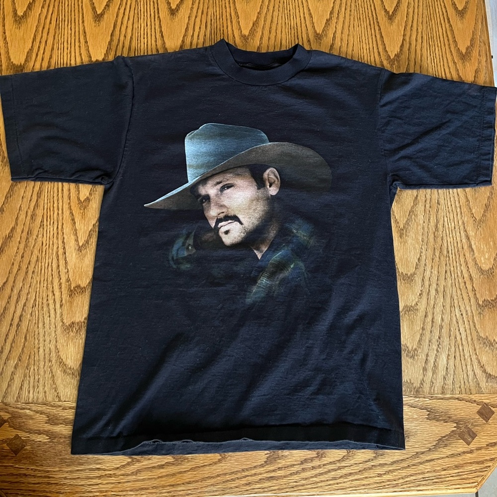 Vintage 90s Tim McGraw shirt L double sided